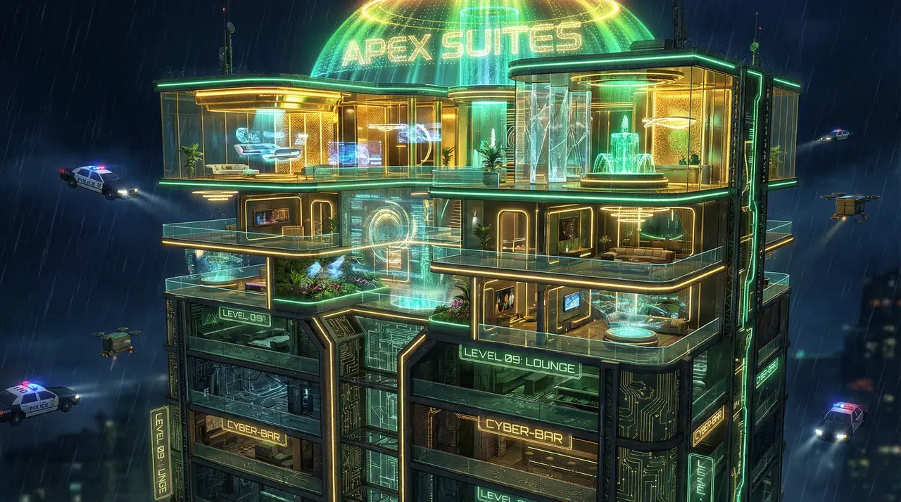 熊猫体育 绿洲摩天楼VIP层级